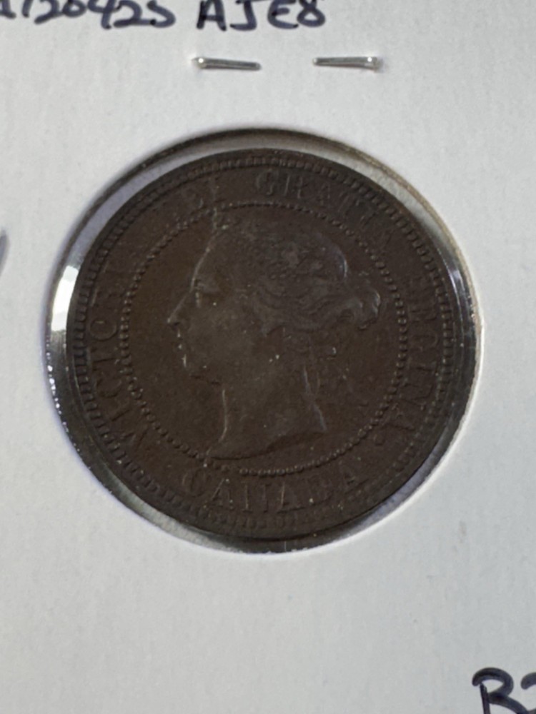 1888 Canada Large Cent Bronze Coin