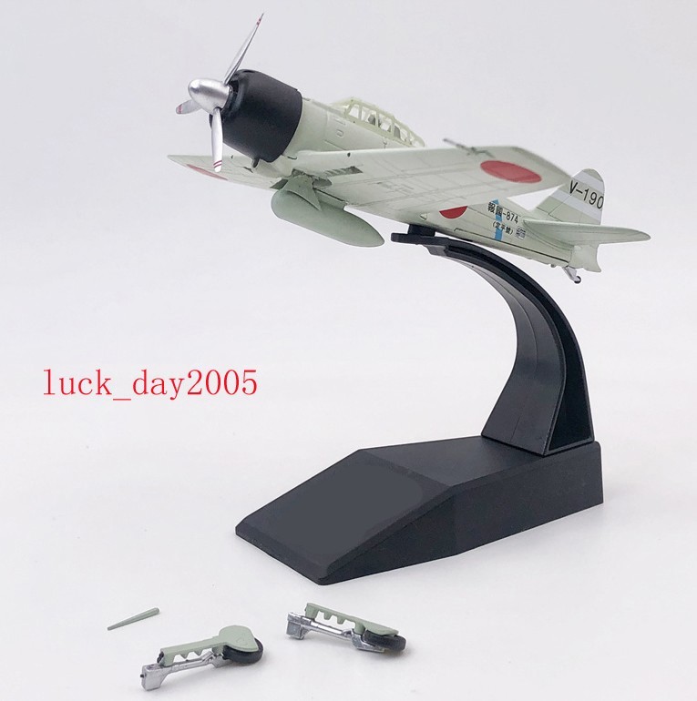 AMER WWII Japanese A6M3 Zero Carrier Fighter 1942 1/72 Diecast Model US SHIP