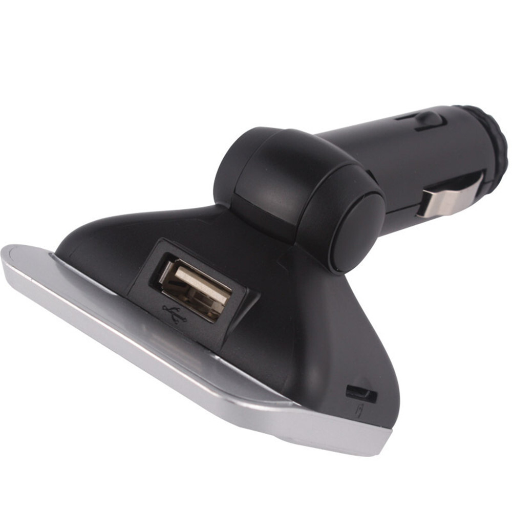 Bluetooth 5.0 Wireless FM Radio Transmitter Adapter Adjustable Angle For Car 12V