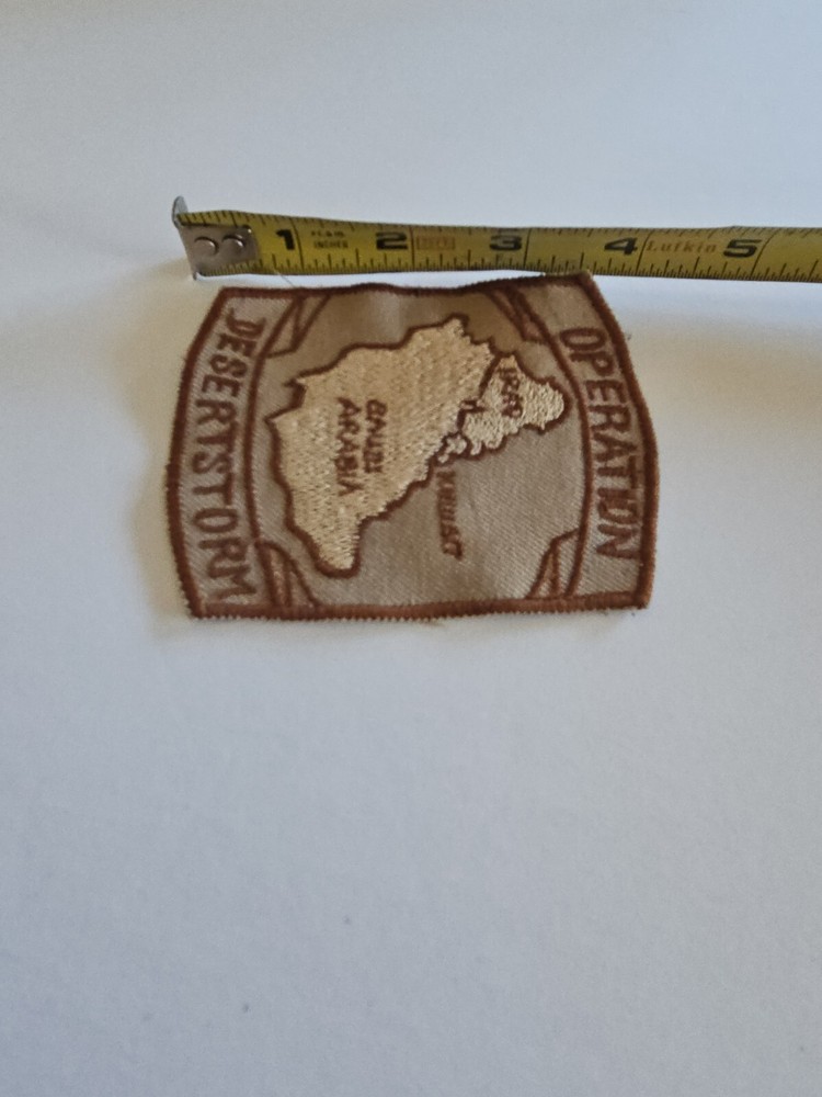 OPERATION DESERT STORM MILITARY PATCH EXCELLENT CONDITION