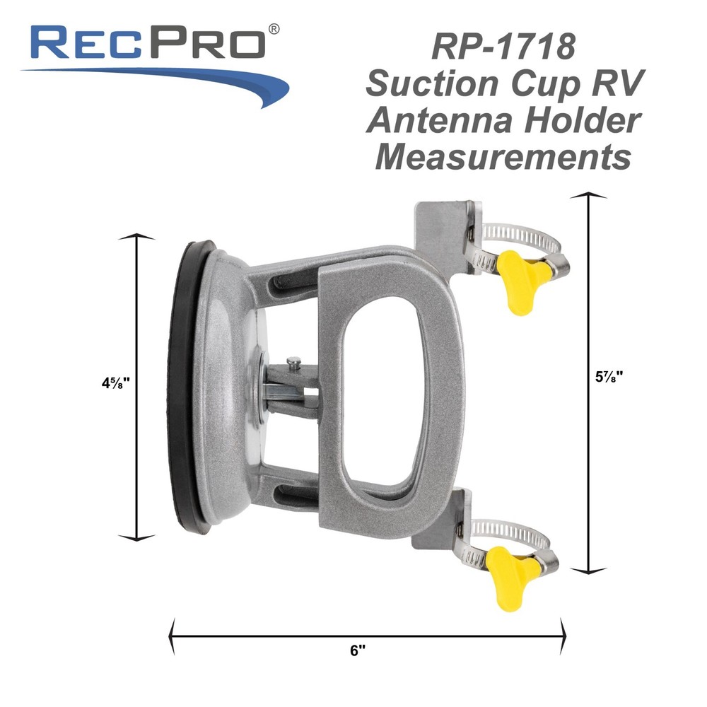RecPro Suction Cup RV Antenna Mount