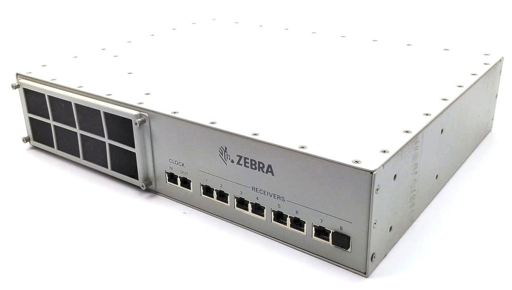 Zebra UWH-7200-A-00AA UWB Hub Data Networking with 8 Serial Interface Ports