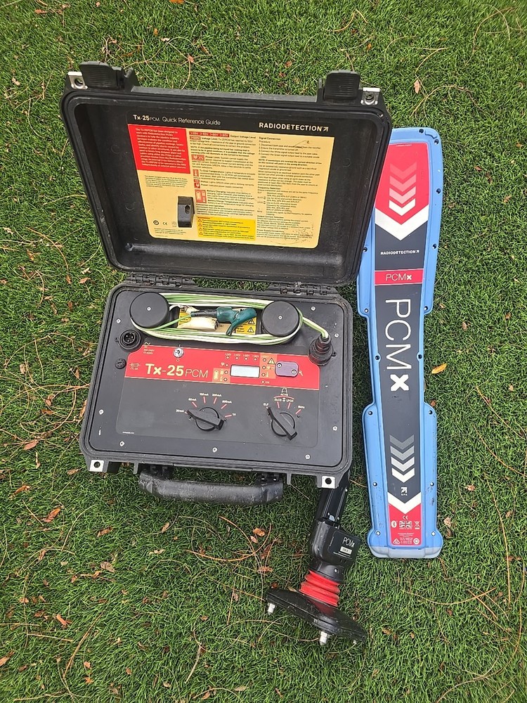 Radiodetection PCMx Plus + Pipeline Cable Integrity Current Mapper Locator w/...