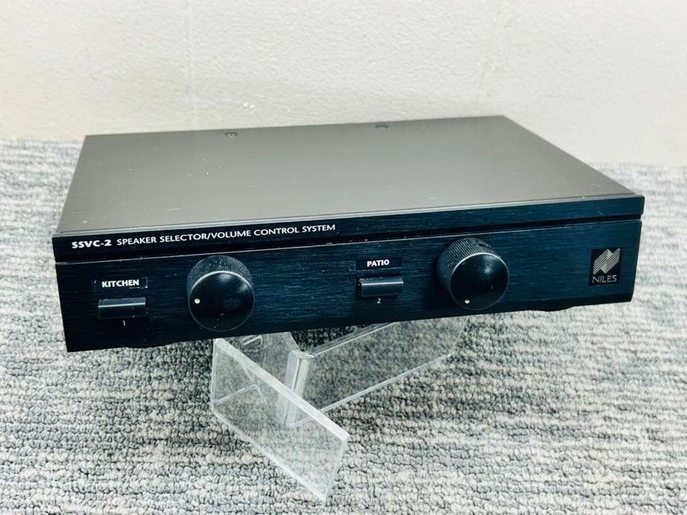 Niles SSVC-2 2-Pair Speaker Selector Volume Control Tested Working - 405540