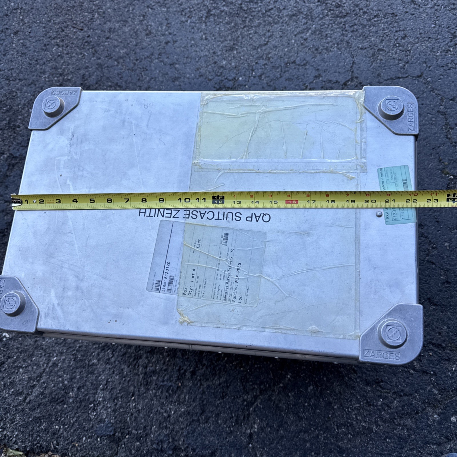 Zarges K470 Kiste Box Alukiste Alubox Transportkiste Lagerbox With Caster Wheels