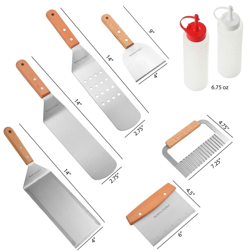 North Point 8 Piece Griddle Set