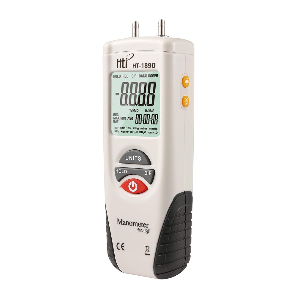 Hti-Xintai Dual Input Digital Manometer