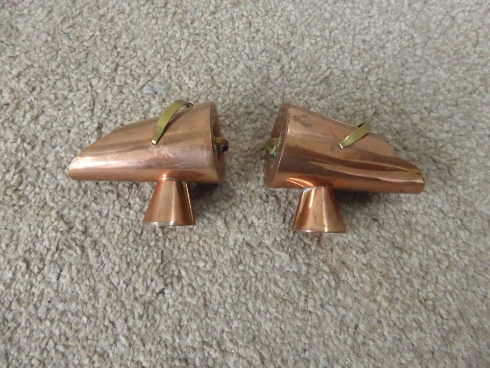 Copper & Brass Coal Scuttle Miniature 7cms Long