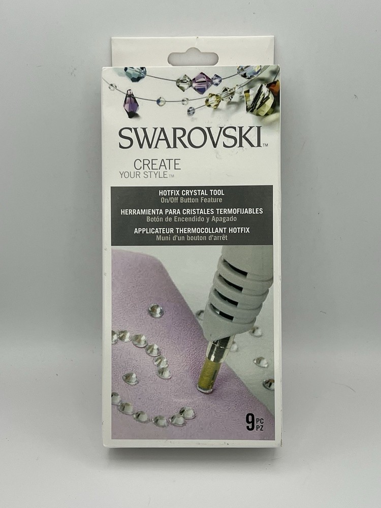 Swarovski Create Your Style Hotfix Crystal Tool 7 Tips On/Off Button