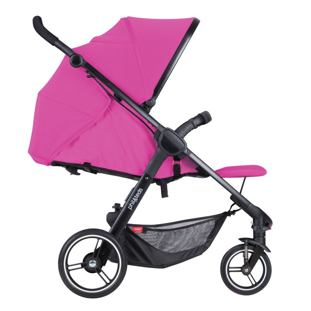 Phil&Teds Smart 3 Stroller in Raspberry Brand New!! Free Shipping!!