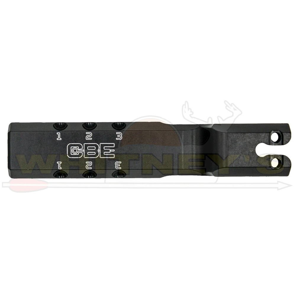 CBE Bridge Lock Conversion Bar - Black - CBE-AC-BLD