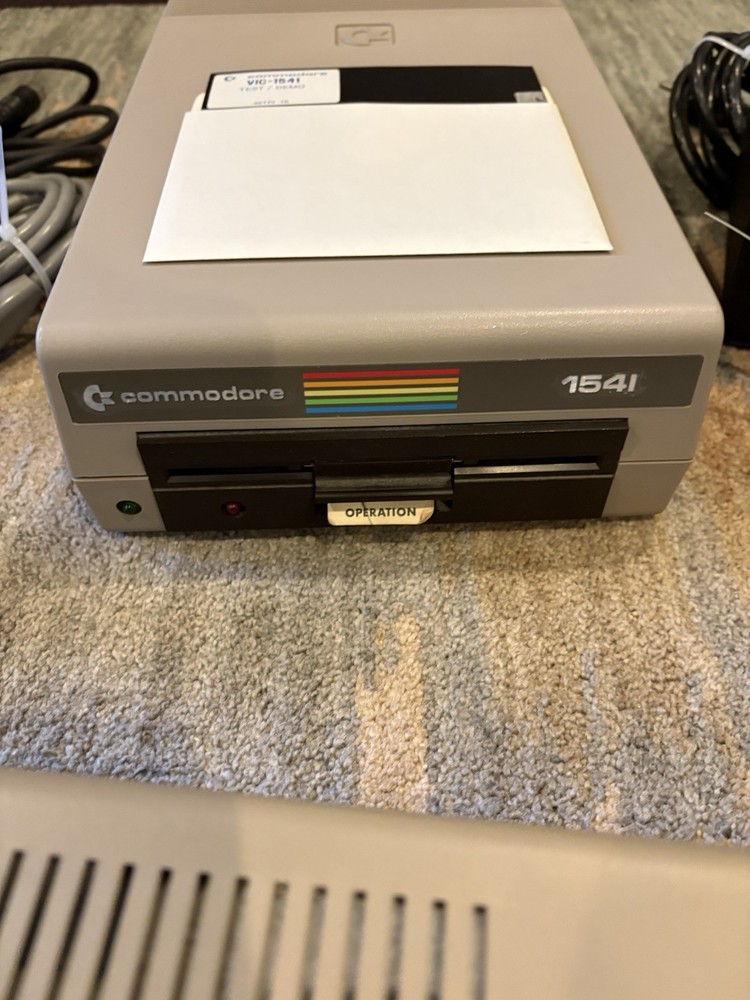 VINTAGE Commodore 64 complete system, Drive, Games, modem Fully tested working