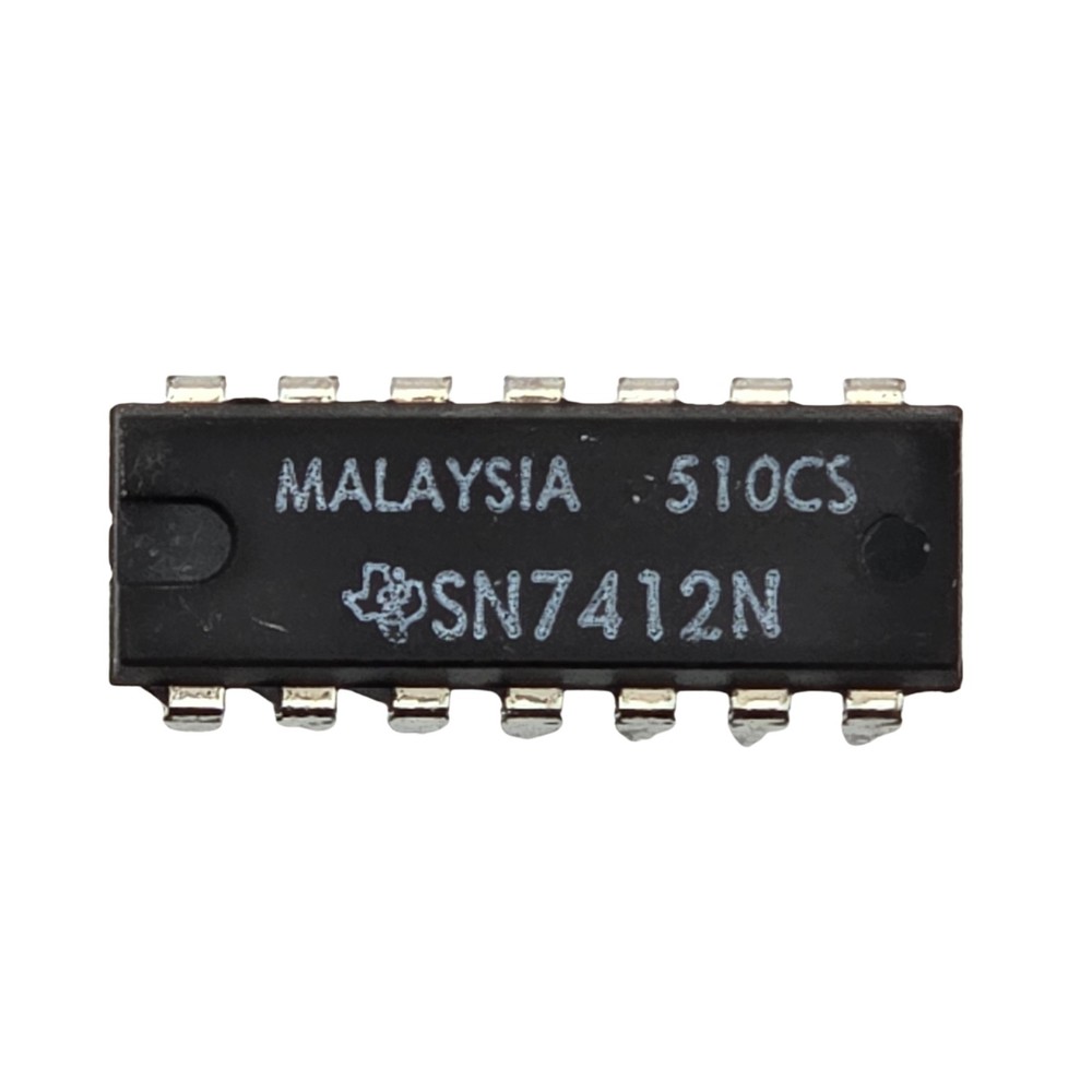 2x Texas Instruments SN7412N Buffer/Line Driver 4-CH Non-Inverting 3-ST DIP-14