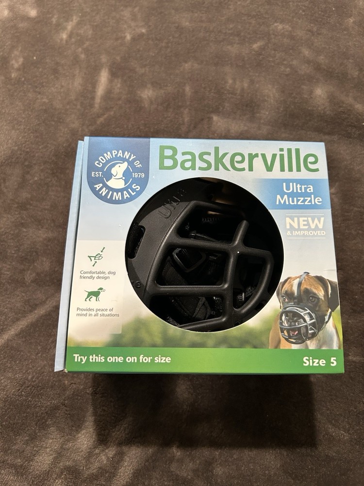 Baskerville Ultra Muzzle Size 5 Black