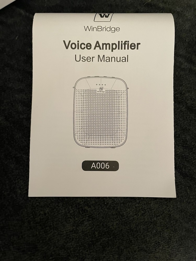 WinBridge A006 Wireless Lavalier Voice Amplifier