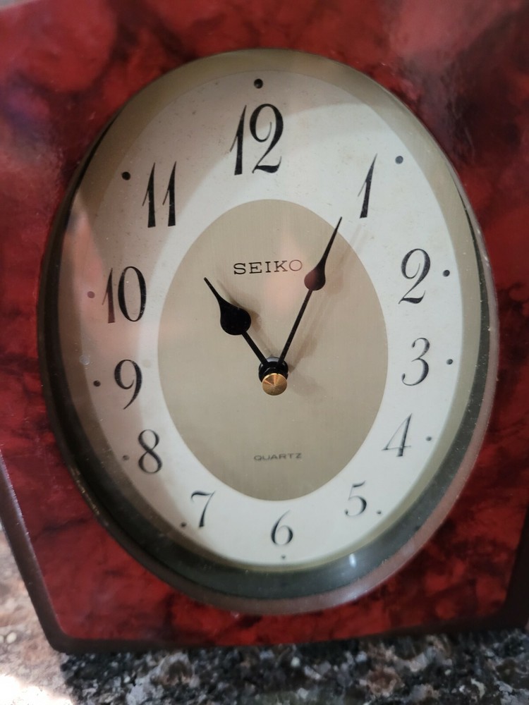 Clock Made by Seiko Picture Frame