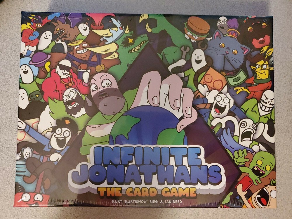 Infinite Jonathans Card Game Breaking Games 3-6 Players 13+ NEW Sealed
