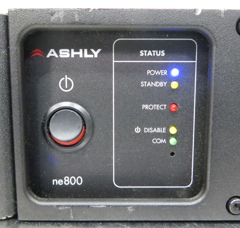 T195202 Ashly ne800 Two Channel Network Enabled Power Amplifier