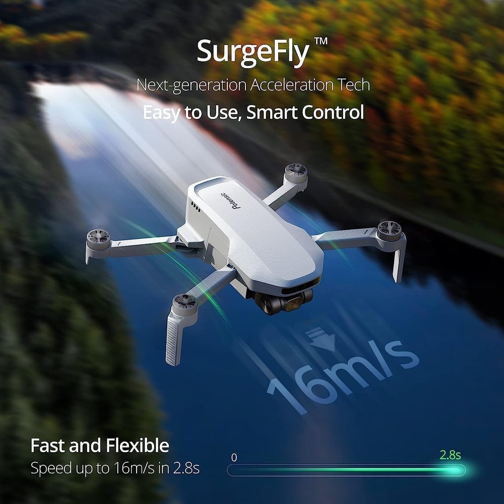 Used Potensic ATOM SE GPS Drone Fly More Combo 4K EIS Camera Foldable Quadcopter