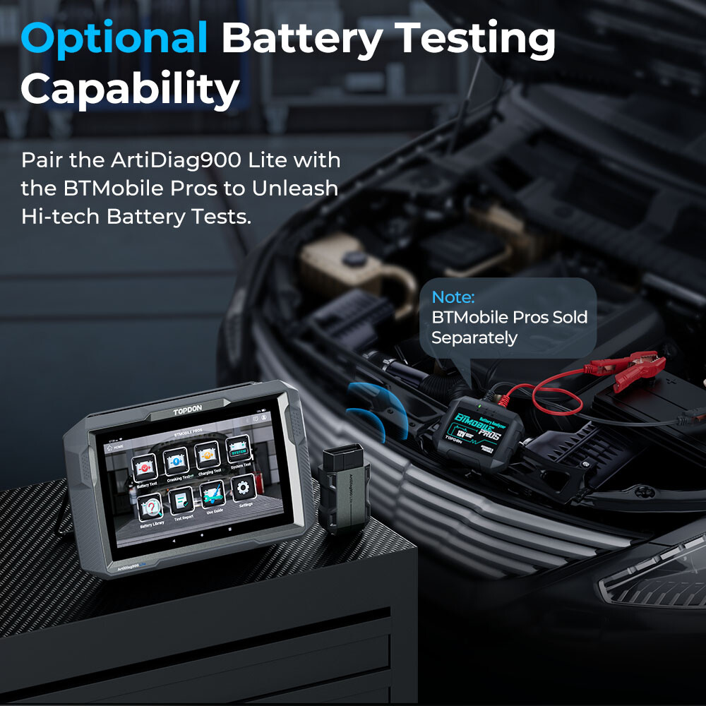 🔥2026 Newest TOPDON AD900 Lite Full System Bluetooth Bidirectional Scan Tool