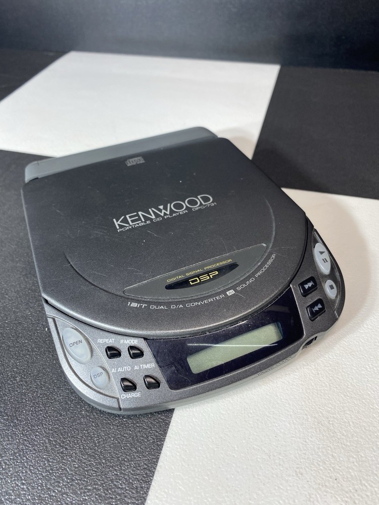 Kenwood DPC-731 Portable Compact Disc Player AS IS