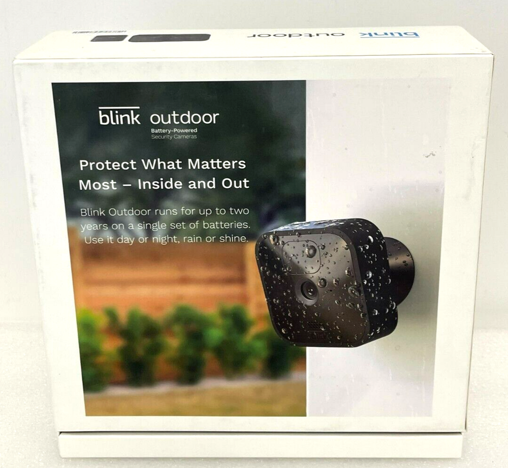 Blink Outdoor Battery-Powered Wireless Security Camera (3rd Gen) 3-Pack, New