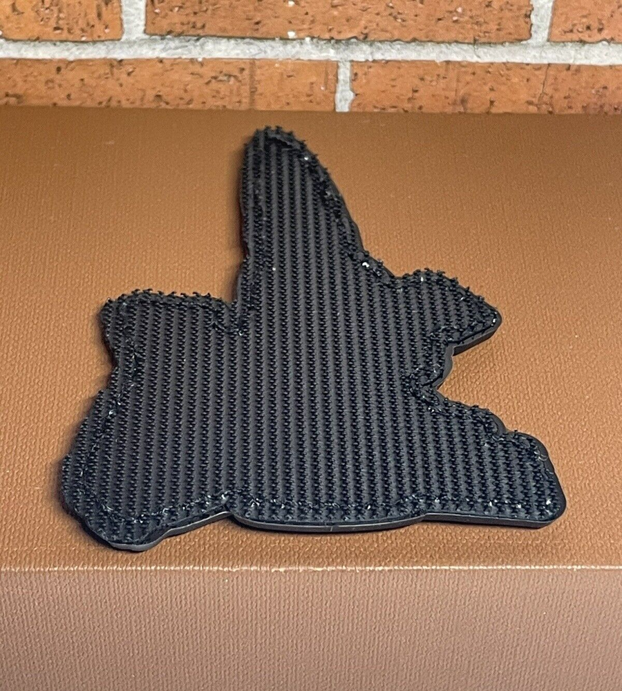 PVC Tactical Morale Patch, Ammo Bullet Gun Patch, Hook Backed Military Patch