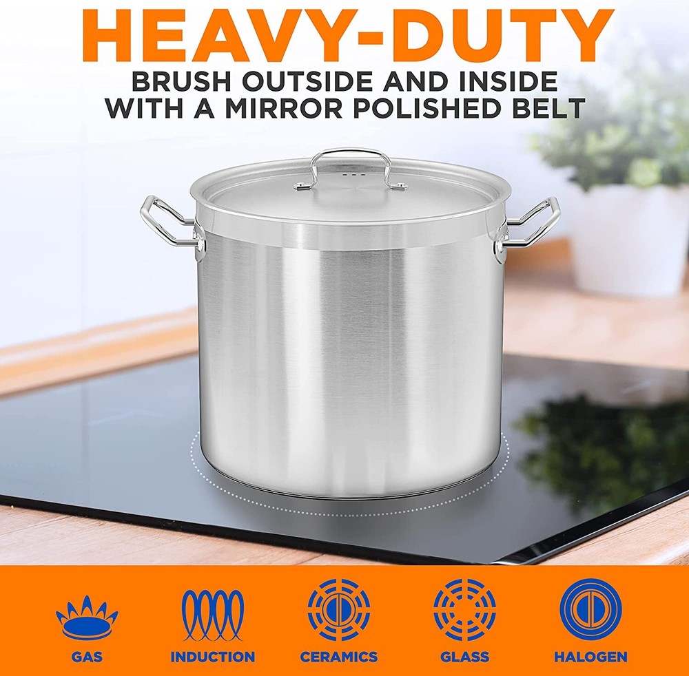 Nutrichef NCSPT30Q 30Qt Stockpot