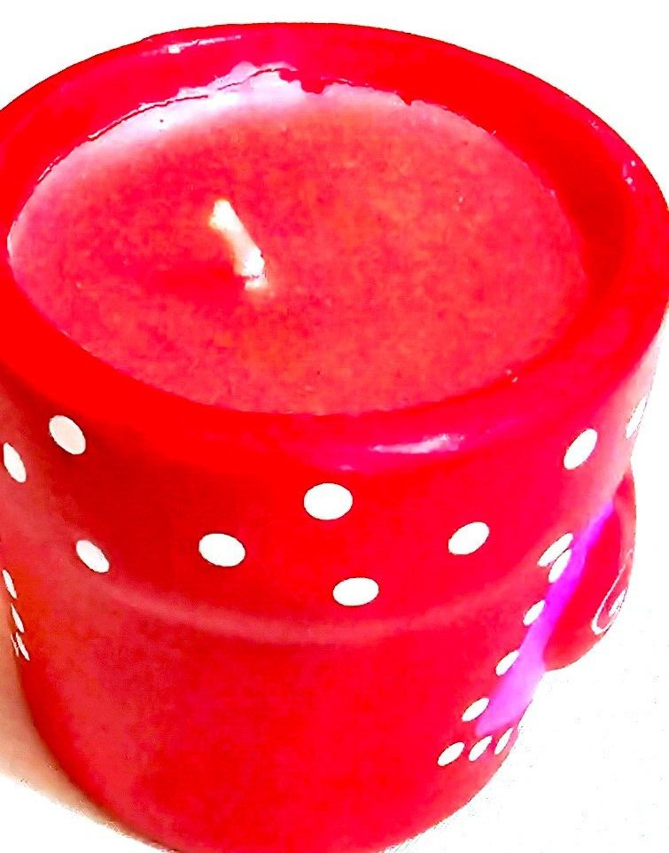 Very Nice Red Heart Valentine Candle