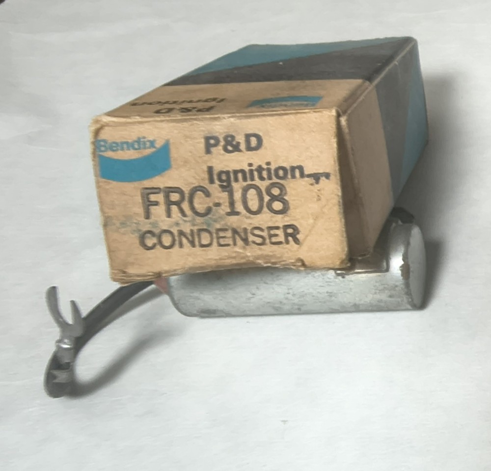 BENDIX P&D IGNITION FRC-108 CONDENSER NOS