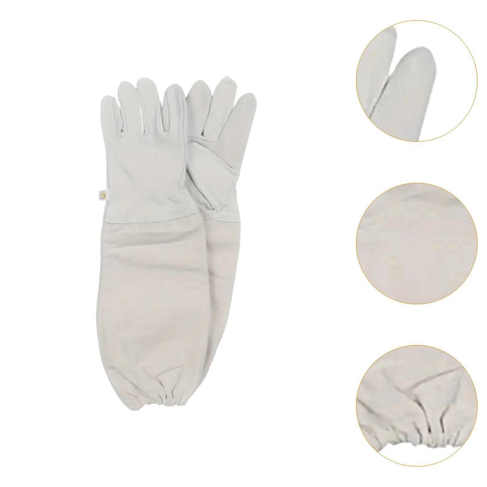 Beekeepings Gloves Protective Sleeves Beekeeper Gloves