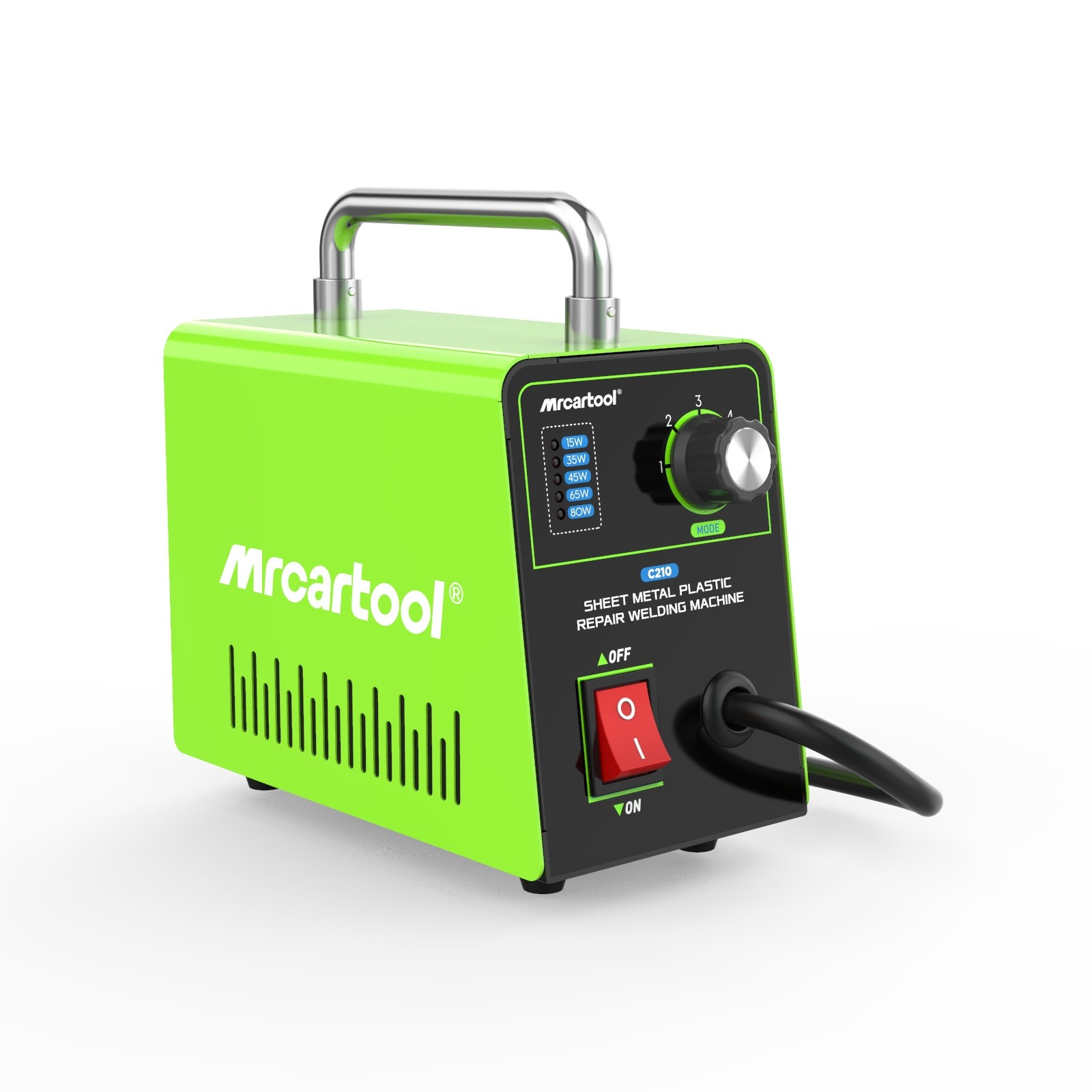 80W Hot Stapler Plastic Welder Kit Car Bumper Repair Welding Machine 600 Staples