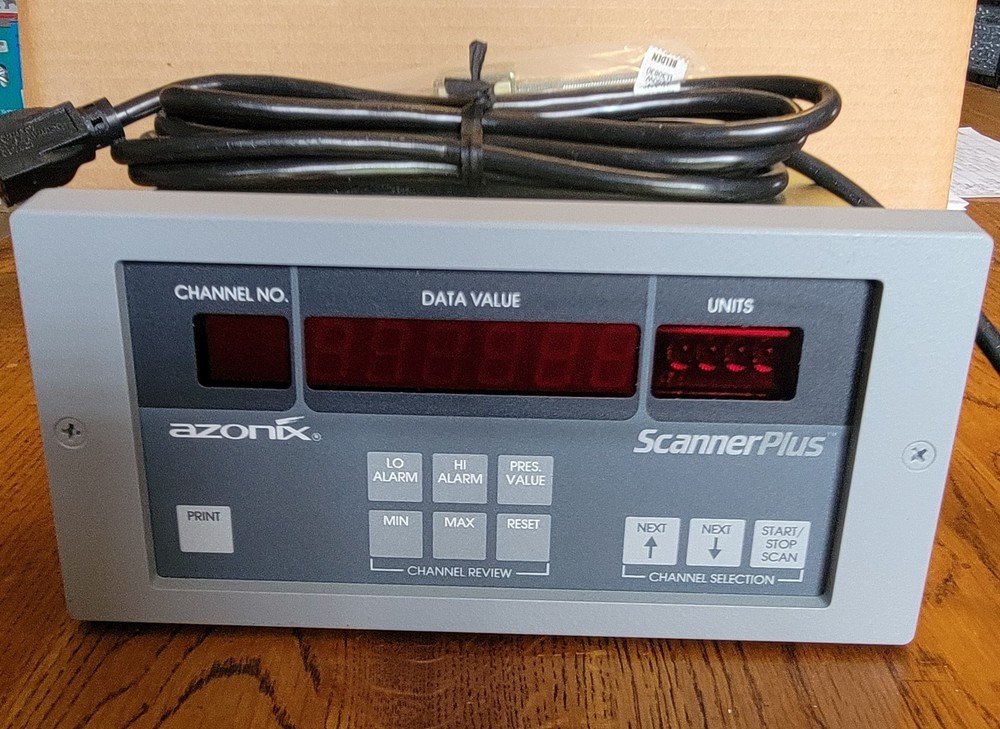 Azonix ScannerPlus Digital Multi-Channel Temperature Scanner SCAN-P-X-CI (ST02)