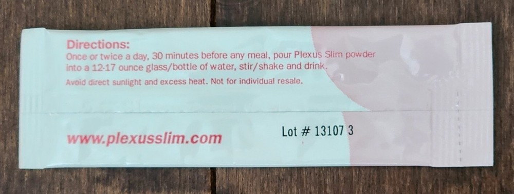 The Original Plexus Slim 30 Packets New & Sealed ( Wider Packets )
