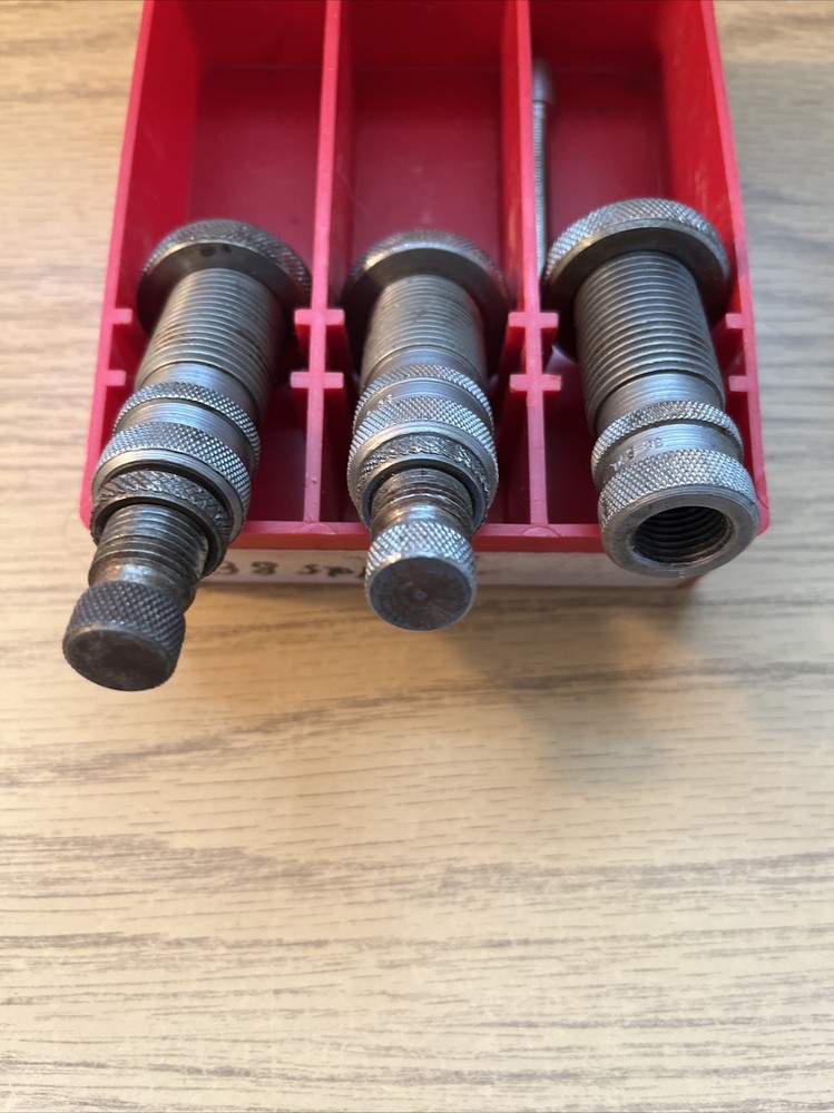 C H RELOADING DIE SET .38 SPECIAL
