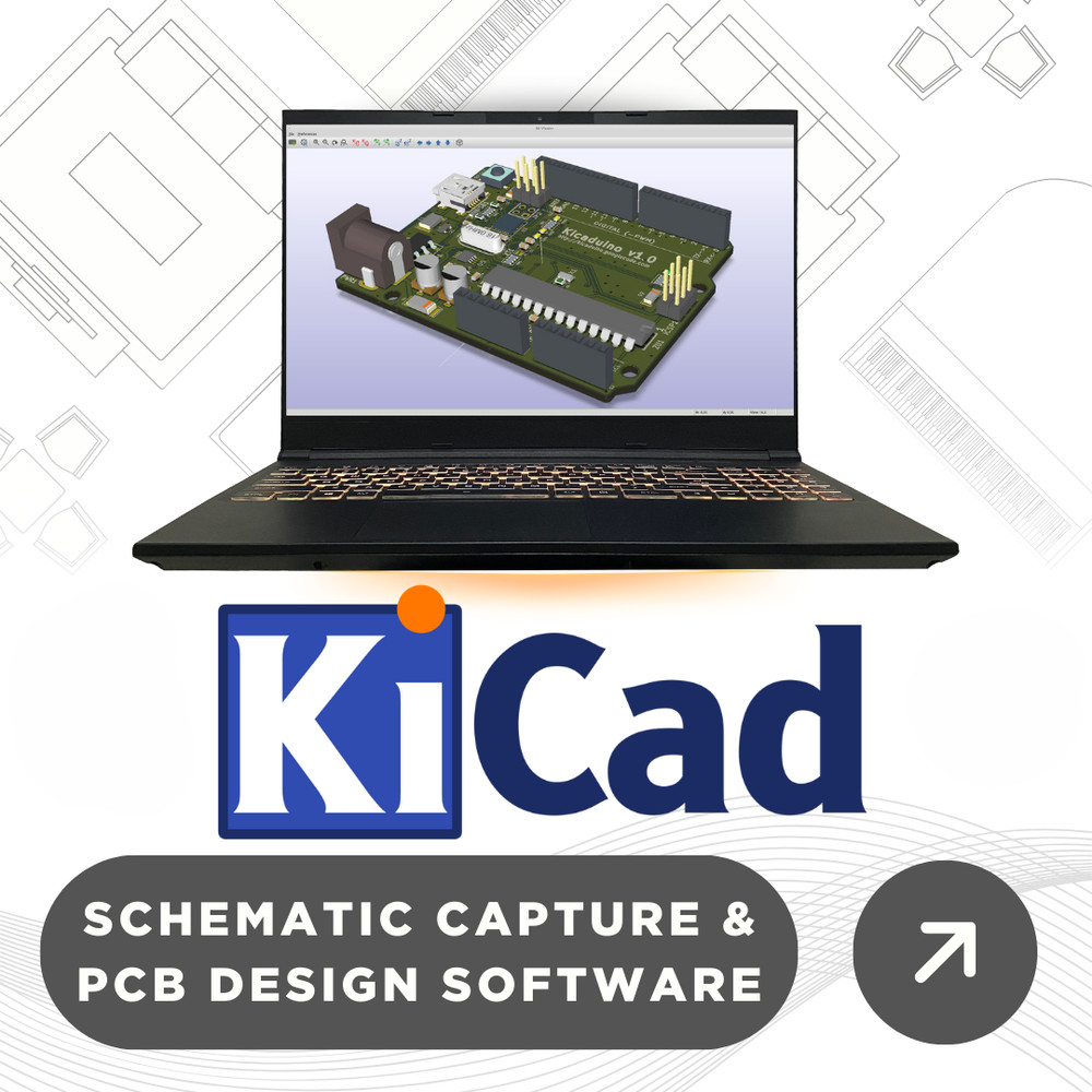 KiCad Electronics Design Automation Suite Schematics PCB Windows/MacOS | USB/DVD