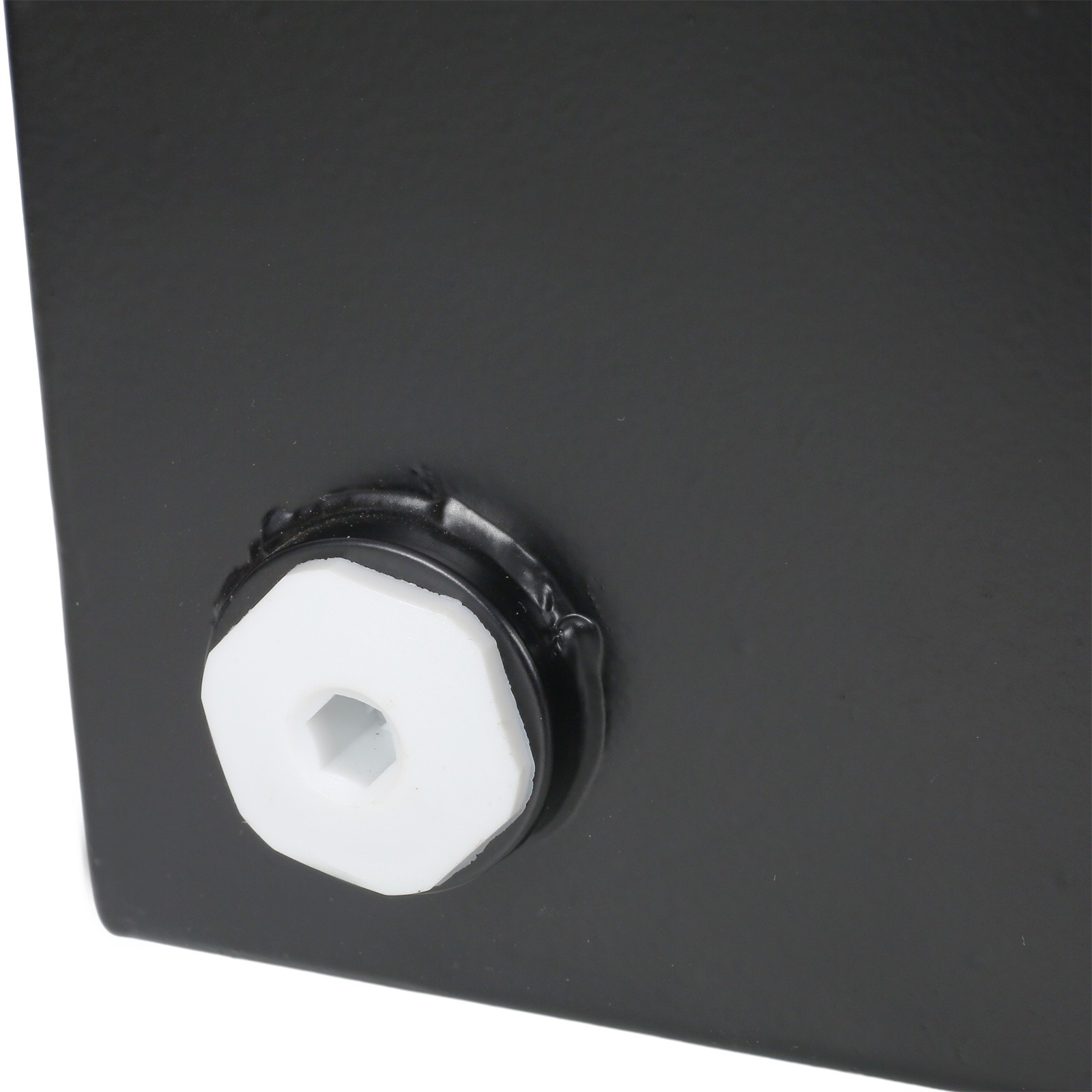 5Gal 14 Gauge Hydraulic Fluid Steel Reservoir Tank w/ Inlet 1-1/2" FNPT & Outlet