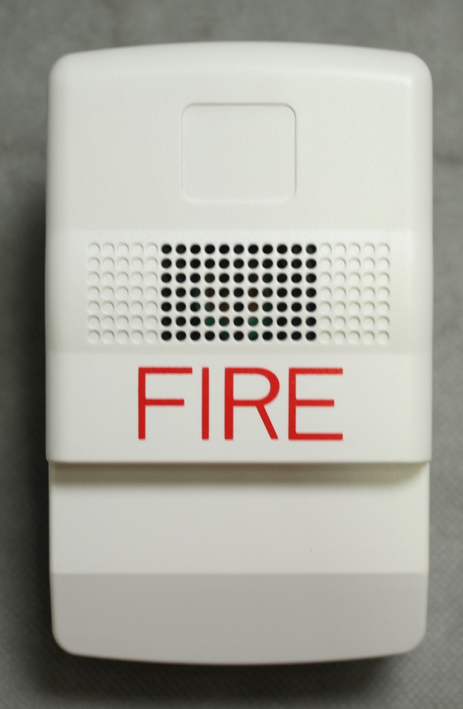 EDWARDS GL1WF-HD HORN FIRE ALARM