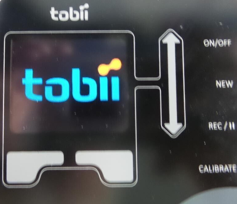Tobii Glasses Head Unit Wearable Eye Tracking Smart Communication Device System
