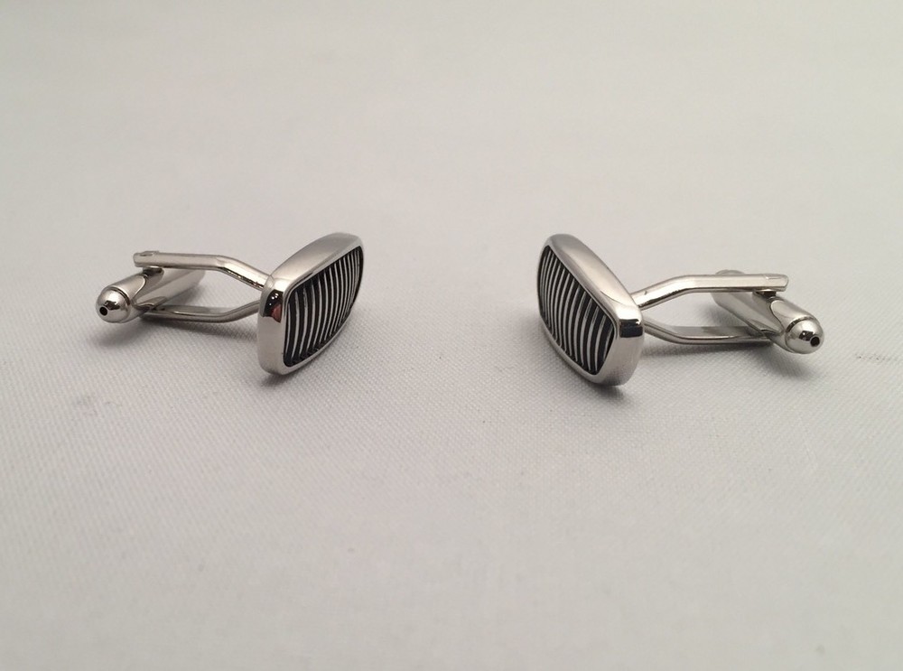 Car Intake Gate Design Cufflinks
