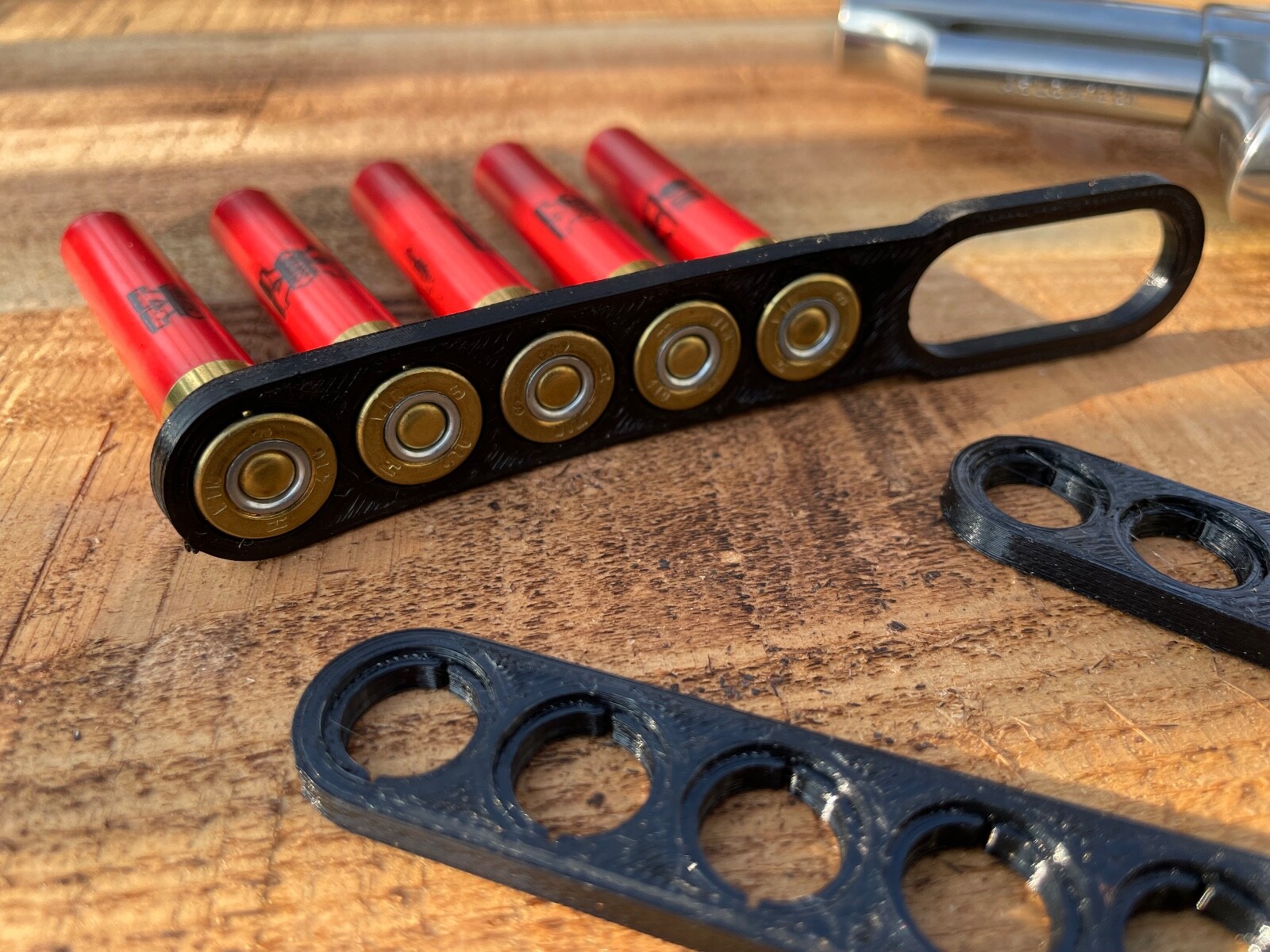 Speed Quick Strip Revolver Loader 410 45 454 Taurus Judge  NEW ORANGE COLOR