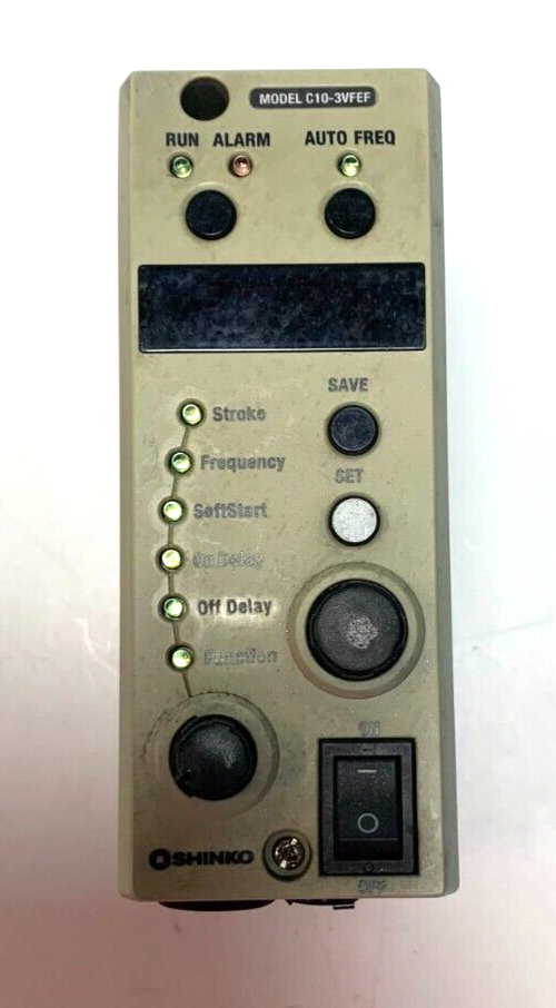 Sinfonia Tech. C10-3VFEF Part Feeder Frequency Control Digital Motor Controller