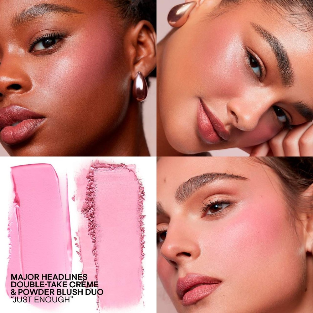 100% Authentic PATRICK TA Major Headlines Double-Take Crème & Powder Blush Duo