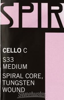 Thomastik-Infeld S33 Spirocore Cello C String - Tungsten Wound