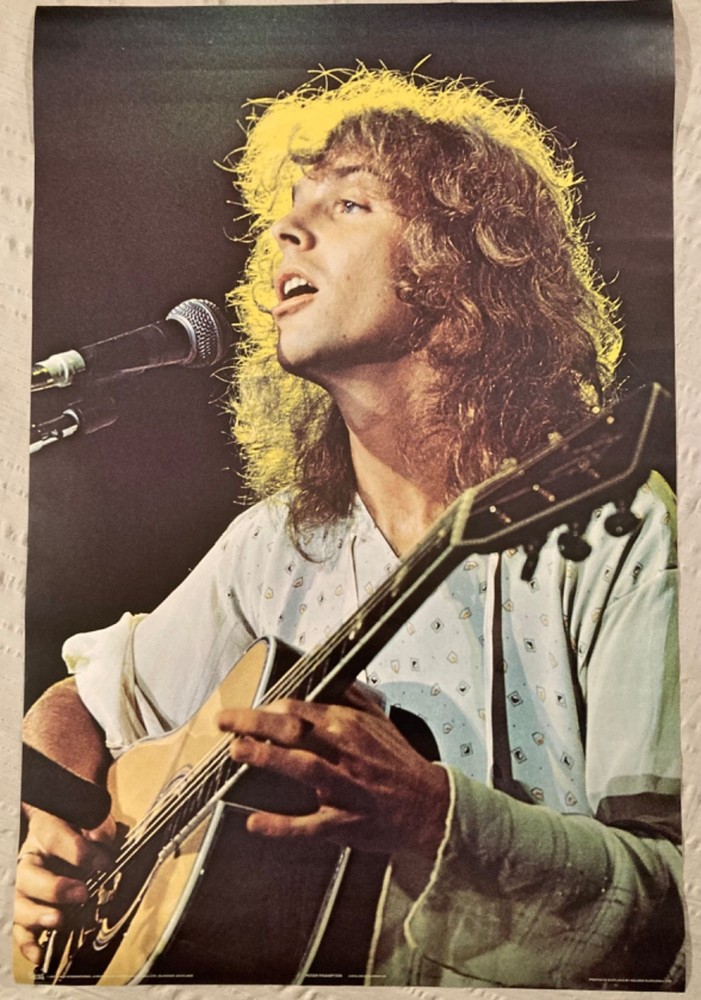 Peter Frampton 1977 Poster Pace Scotland