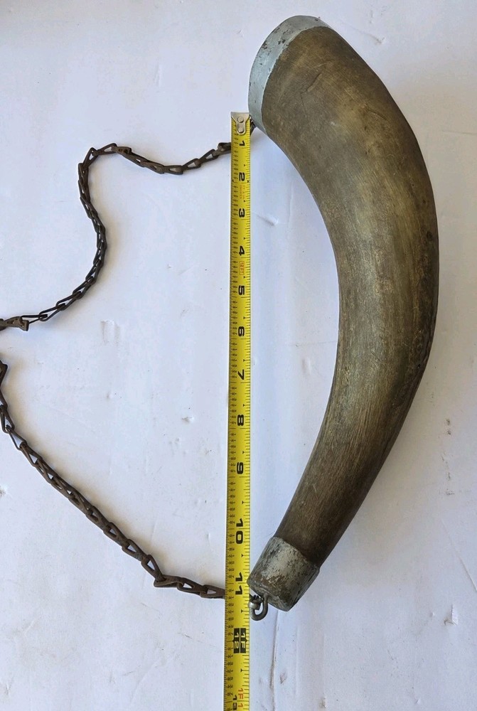 2-Antique Powder Horn