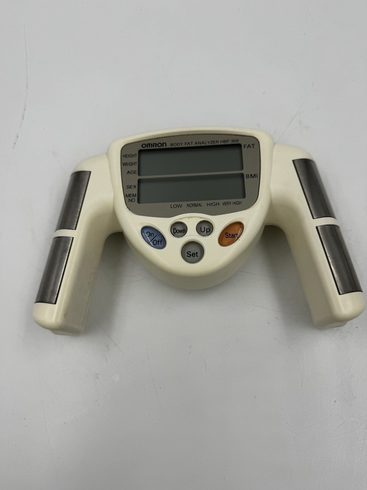 OMRON HBF-306 Body Fat Analyzer Handheld Machine