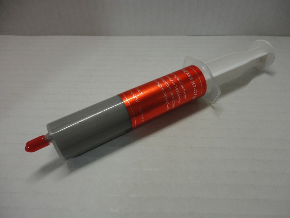 Large 30g Syringe Silver Thermal Compound Paste Grease PC CPU GPU Heatsink Tech