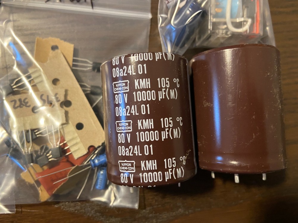 Marantz 2245 COMPLETE RECAP KIT Transistors Relay Main Filter Capacitors