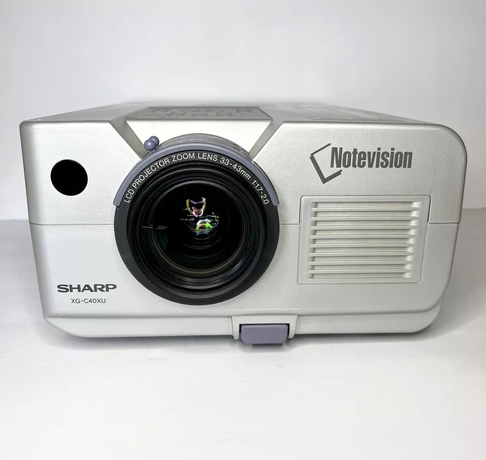 Sharp Notevision XG-C40XU LCD Projector Tested / Works Great